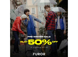 Furor Pre Winter Sale FLAT 50% OFF